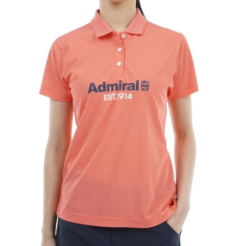Женская классическая футболка-поло Admiral Golf из переработанного материала с логотипом, цвет Розовый