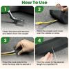 Keep Neat Carpet Cord Cover DIY Electric Cable Organizer Floor Wire Protector  for Office Home