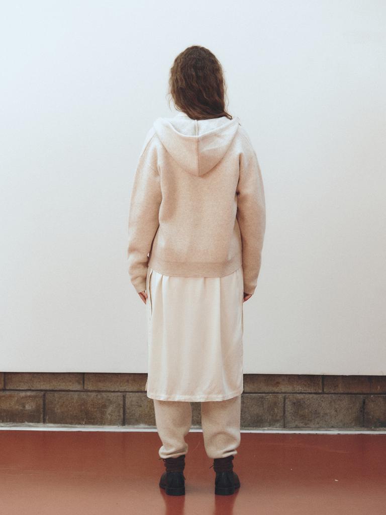 Reply Pure Wool Jogger Pants_Pale Beige