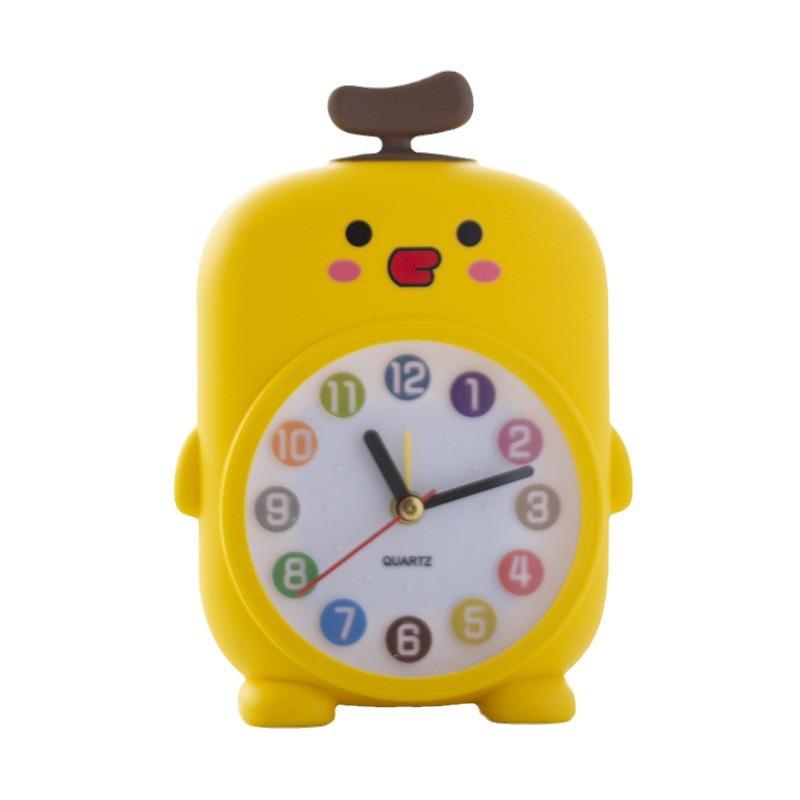 Creative Cartoon Alarm Clock Cute Pet Animal Alarm Clock Desktop Clock Cute Children Student Wake Up Electronic Alarm Clock