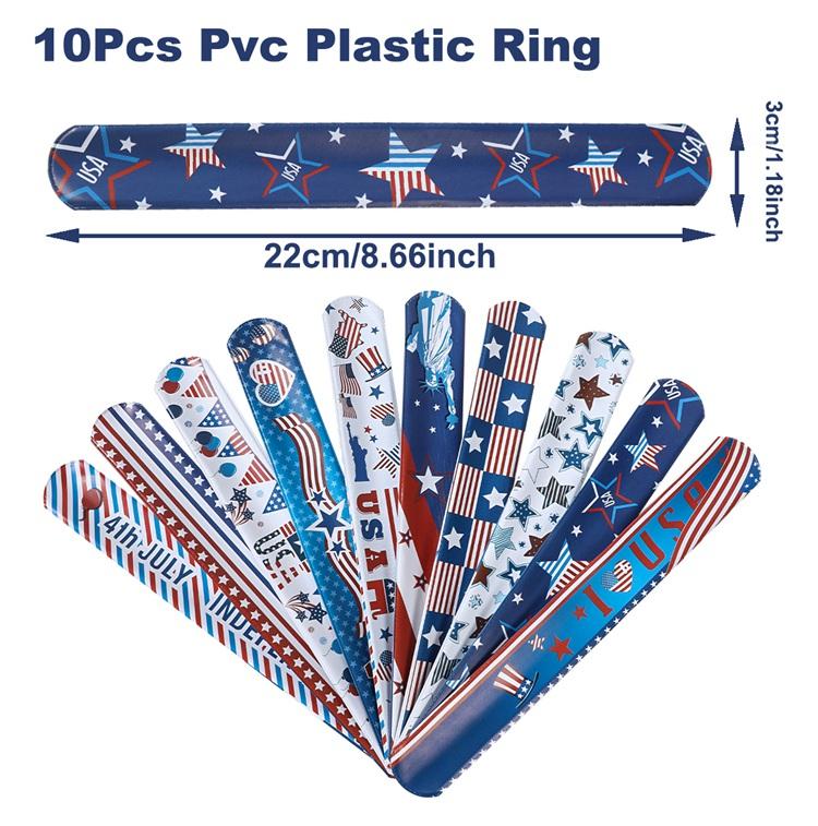 Hawaii Slap Bracelets Mermaid Dinosaur Animals Wristband Gifts Birthday Party Supplies Kids Favor Toys Baby Shower Party Supplie