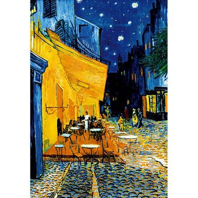 Vincent Van Gogh Night Cafe Terrace Jigsaw Puzzle HS1014-342, Mixed Colors, 1014 Pieces Jigsaw Puzzle, Childrens Games, Educational Toys