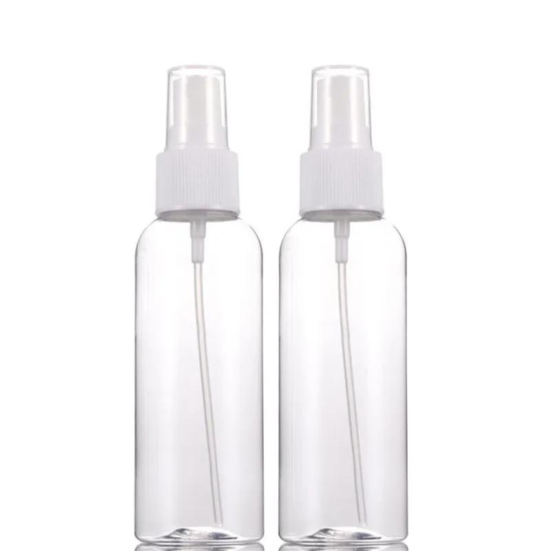 1Pc Refillable Bottles Travel Transparent Plastic Perfume Atomizer Empty Small Spray Bottle 30/50/100ml Toxic Free Safe Dropship