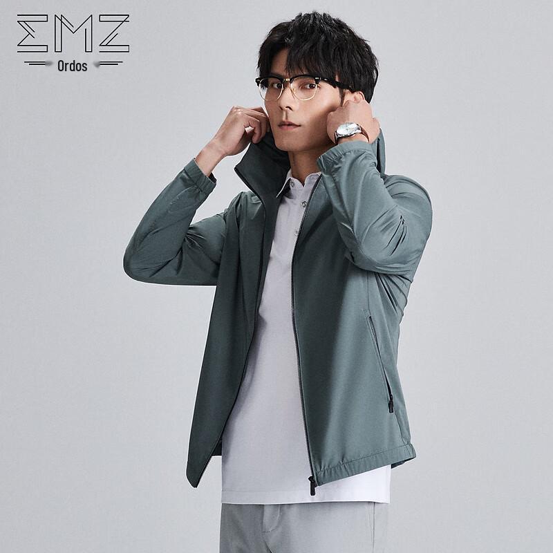 

EMZ Men s Lightweight Casual Hooded Jacket 2XL