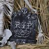 Halloween Haunted House Decoration Tombstone Haunted House Bar Set Arrangement Foam Tombstone Photography Props