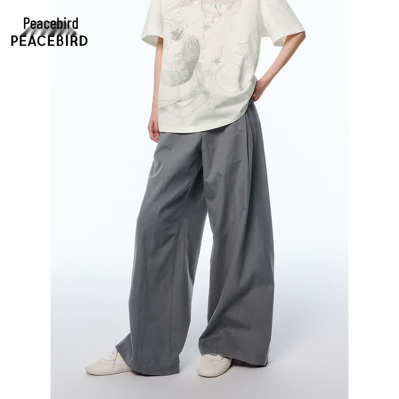 PEACEBIRD Casual Trousers A1GBF2132 XL серый
