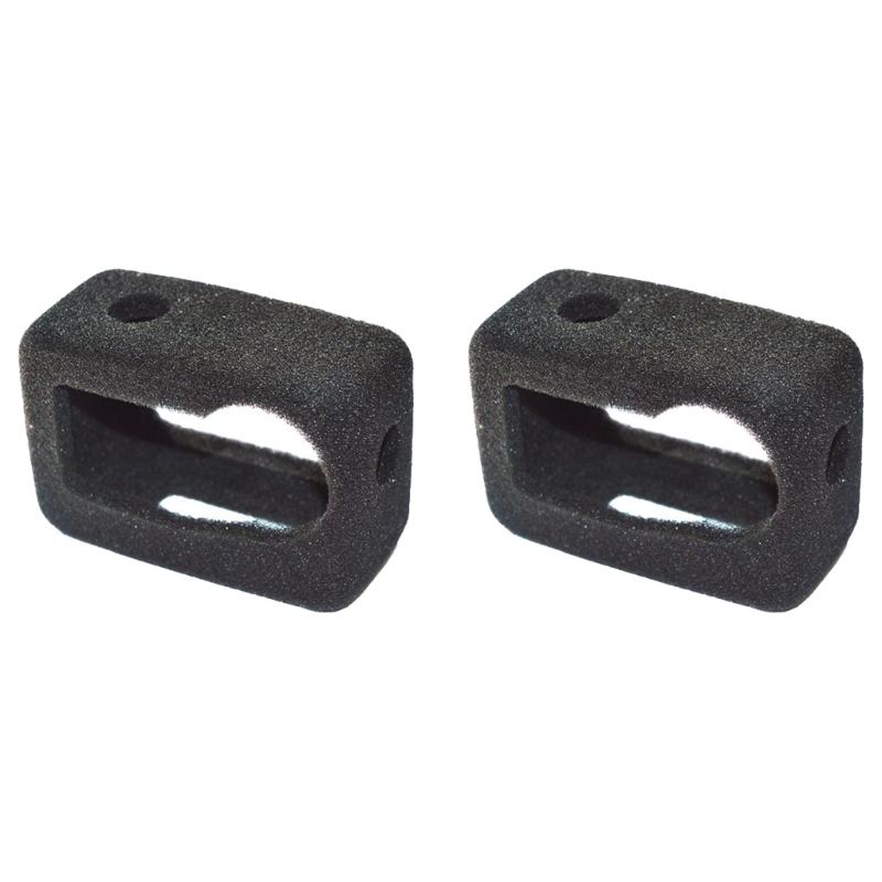 

Foam Wind Cover For Action 6 Sports Camera Easy Installation Quick Setups and Removal Clear Recording 1