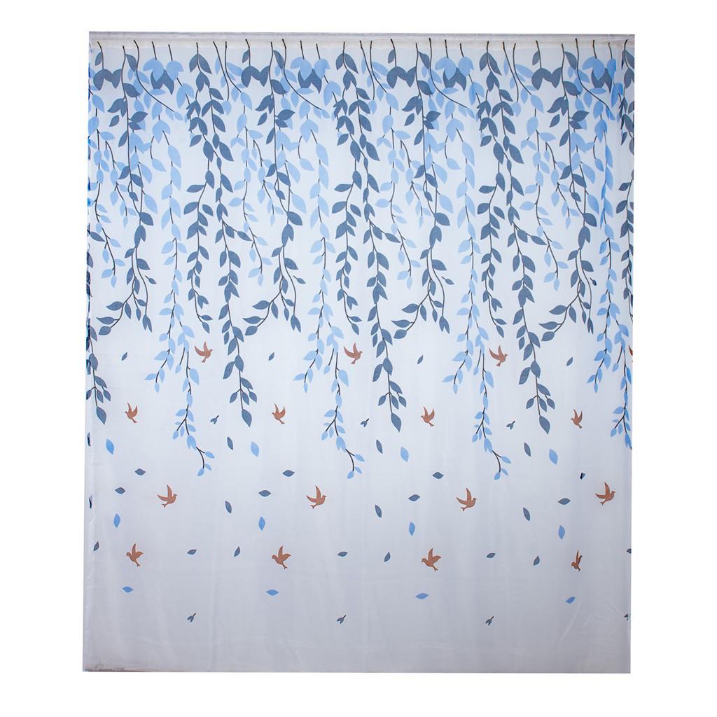 Leaves Sheer Curtain Tulle Window  Voile Drape Valance 1 Panel Fabric