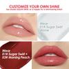 JULYSTAR 4pcs Jelly Lip Tint Set, Moisturizing Solid Lip Gloss for Lips & Cheeks, Multi-Use Hydrating Plumping Lip Balm Tinted Cheek Blush Makeup Gift
