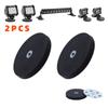 2 Stück 43mm/66mm/88mm M4/M6/M8 Innengewinde Magnetische Basis Montagehalterung Klemme LED Arbeitslichtleiste Halterung SUV Offroad