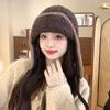 Autumn And Winter Able Ear Protection Warm Lei Feng Hat Ladies All-Match Knitted Wool Hat