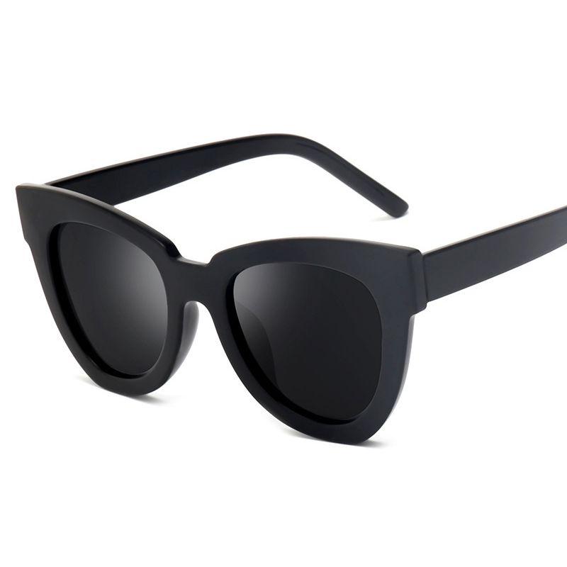 High-quality Women Lady Retro Cat Eye Sunglasses Square Frame Eyeglass Shades