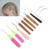 Alloy DIY Dreadlocks Crochet Hook Comfortable Handle Wide Application Crochet Needle