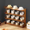 Rack de Armazenamento à Prova de Poeira para Canecas de Luxo, Copos de Vidro e Xícaras