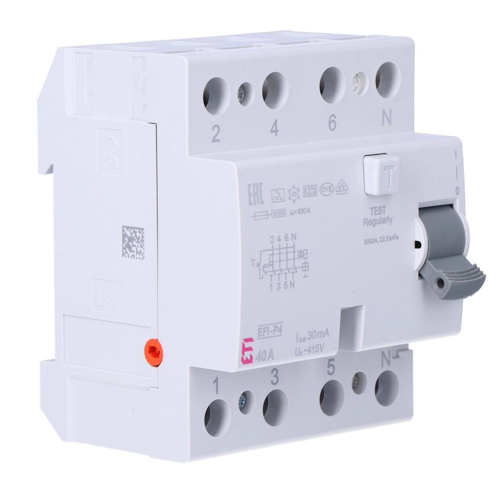 EFI-P4 A 40/0.03 differential circuit breaker