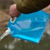 1 Stück 10-Liter tragbarer faltbarer Wasserspeicherbeutel, Camping-Wander-Survival-Wasserbeutel, faltbarer Wasserbehälter