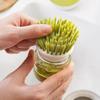 Multifunctional Pressing Cleaning Brush, Soap Dispensing Palm Brush Storage Set, Kitchen Brush with Holder, Multifunctional Pressing Cleaning Brush