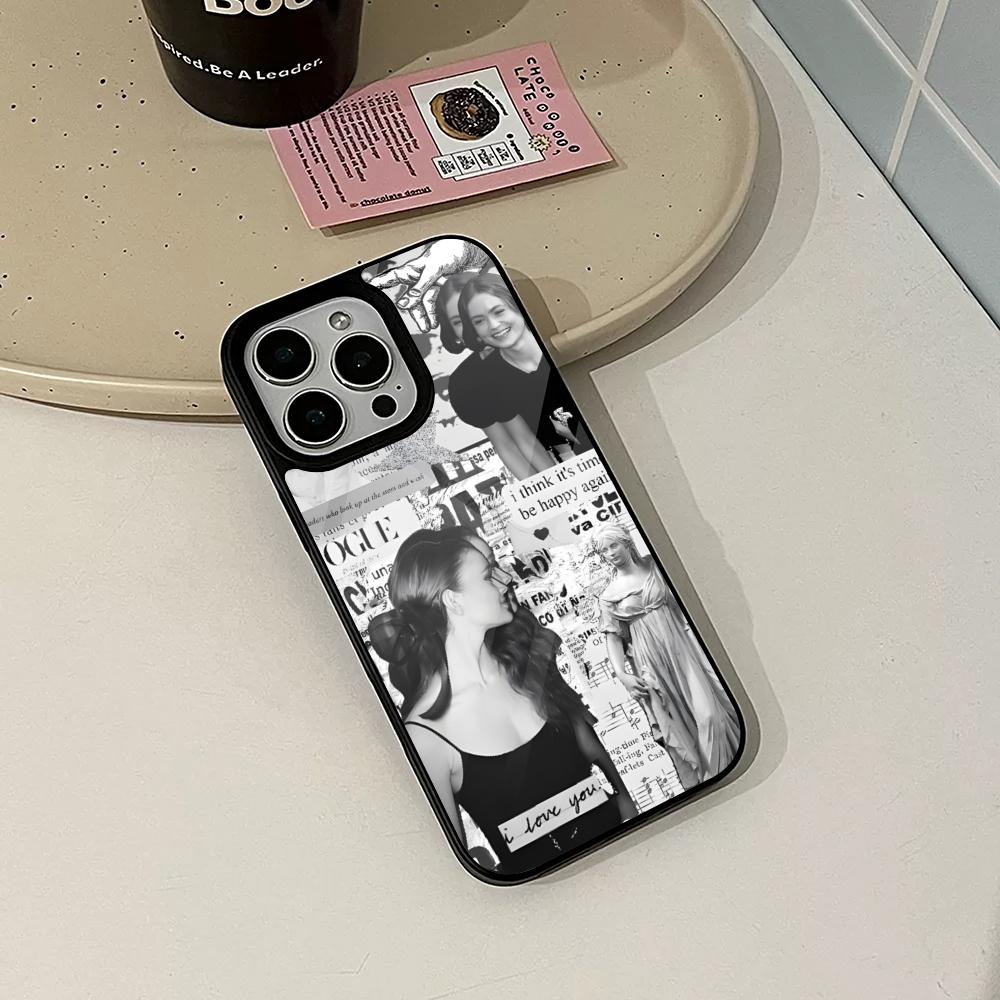 1PC Actress S-sadie S-sink Phone Case for Iphone 17 16 15 14 Air 13 12 11 Pro Max Mini Plus Fundas Shell PC+TPU Cover