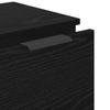 Sideboard 3 pcs Black Oak Effect Wood Based Panel