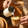 Stainless Steel Angled Spout Latte Art Pitcher
