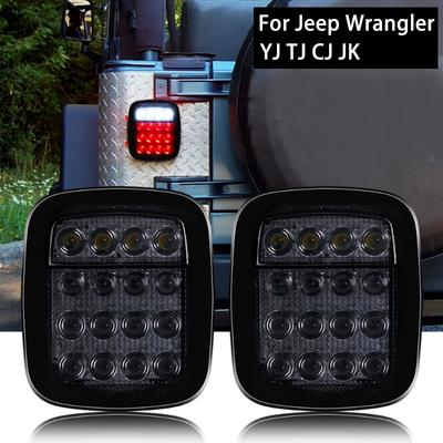 2 buc/set 16 LED-uri fară spate universală lumină marșarier frână pentru Jeep Wrangler YJ TJ CJ