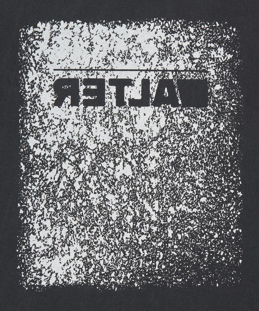 ALTER STUDIO Pigment Neat Logo T-Shirt_Charcoal
