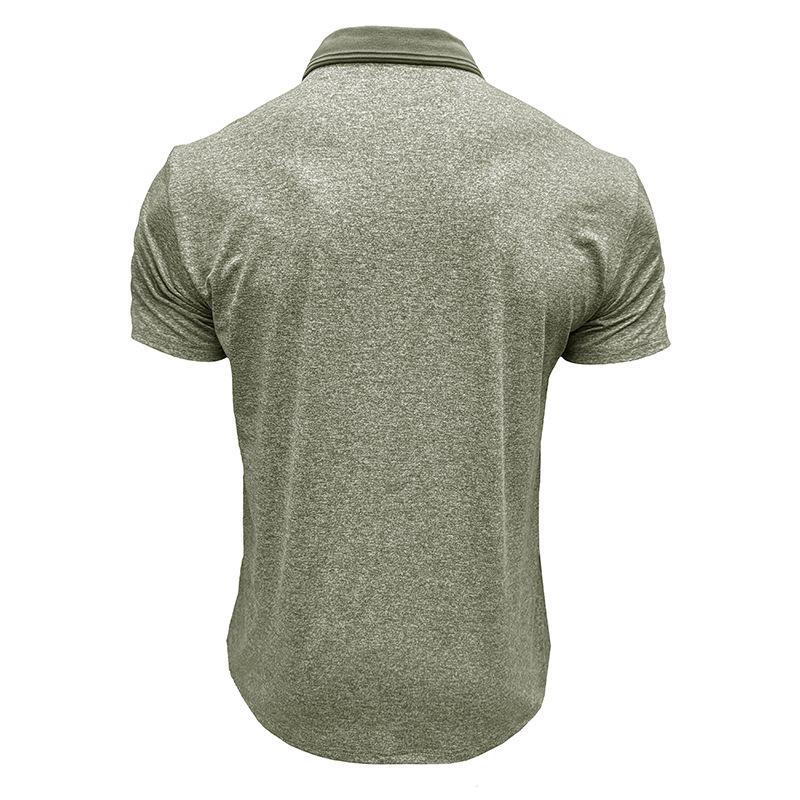 Men's Summer Fit Polo Shirts Short Sleeve Casual Workout Running Athletic Collared Shirts Outdoor Sports Golf T-Shirts Moisture-Wicking Tennis Shirts