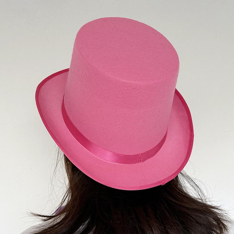 16cm Vysoký Cylindr - Evropský a Americký Styl Jazz, Kouzelník, Lincoln, Gentleman, Halloweenský Doplněk