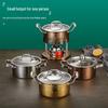Naijiang 304 Stainless Steel Personal Hot Pot Stove