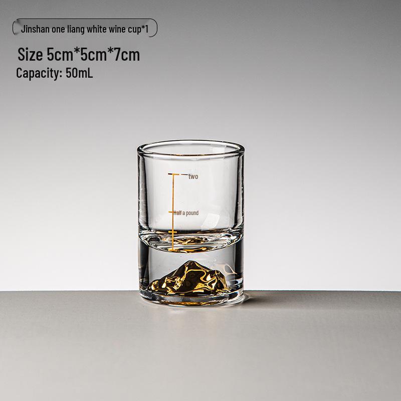 Elegant Crystal Wine & Liquor Glass Set - High-End Drinkware Collection