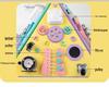 Montessori Pyramid Busy House: Multifunctional Early Education Toy for Toddlers