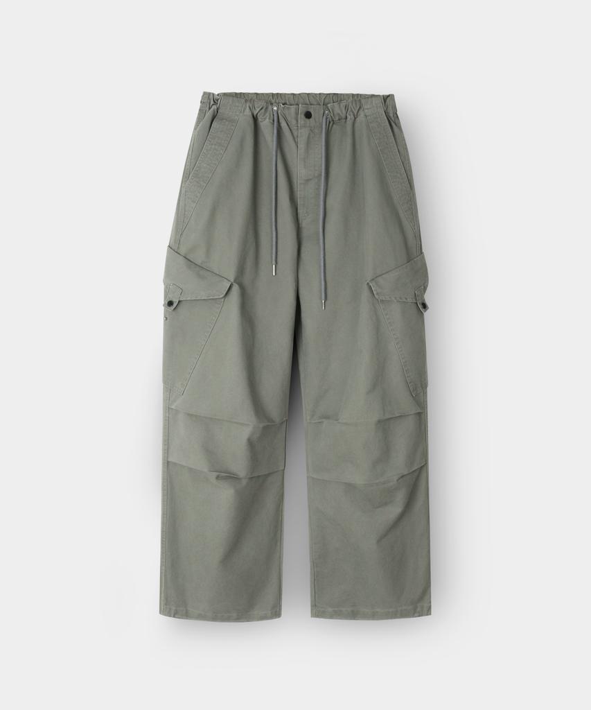 INDUST Vtg Diagonal Cargo Parachute Pants_3Color