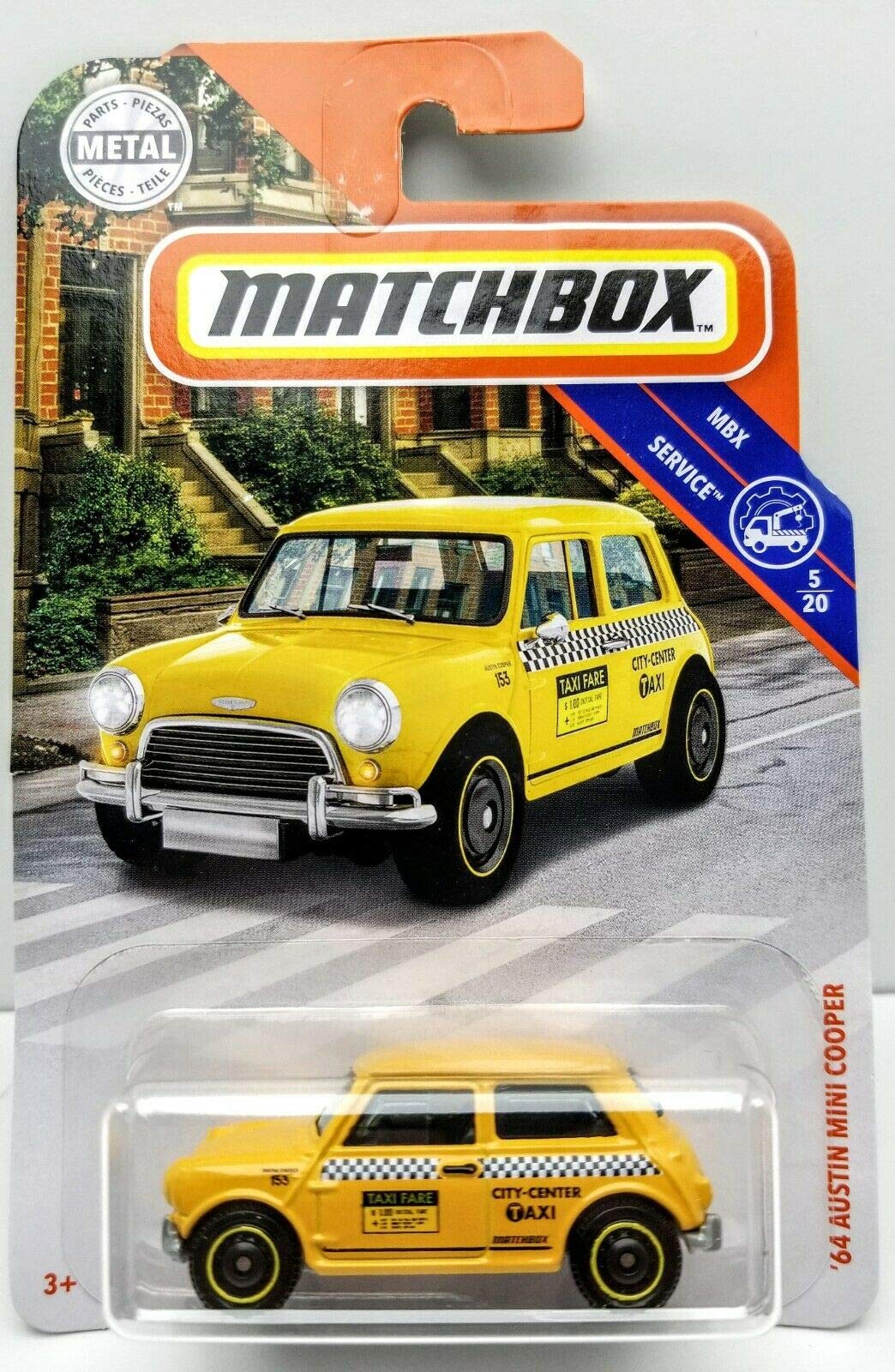 

Matchbox 2019 64 Austin жовтий