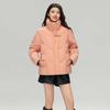 XueZhongFei Damen Herbst/Winter Kurze Stehkragen Daunenjacke X40144396F