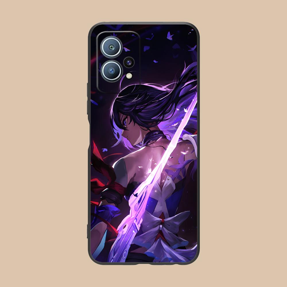 

HSR Seele Matte TPU Mobile Phone Case for Huawei P60 P50 P40 P30 P20 P10 P9 P8 Pro Lite Plus Colorful Printing Cover Huawei P60