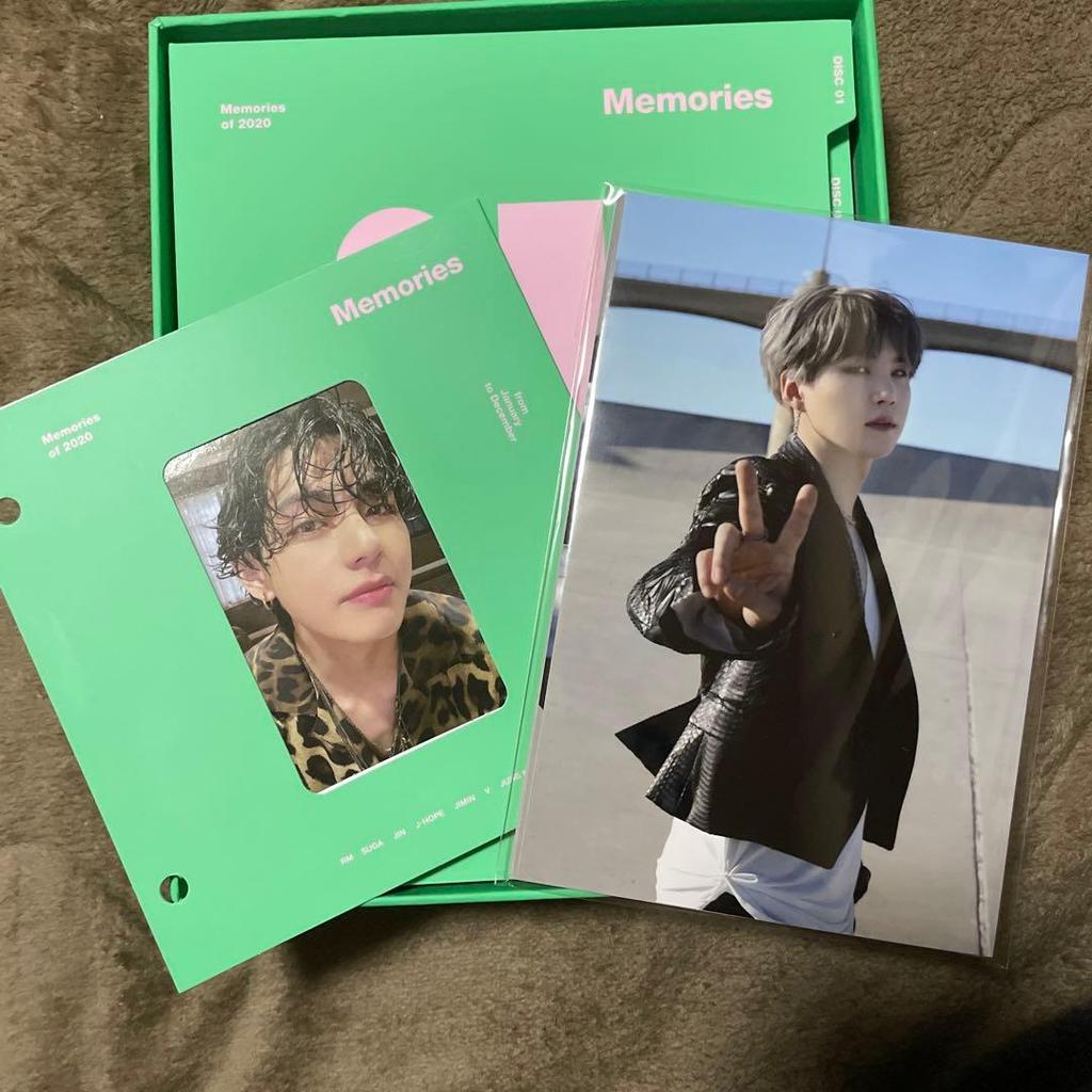 [USED] BTS Memories of 2020 Blu-Ray with Trading Cards