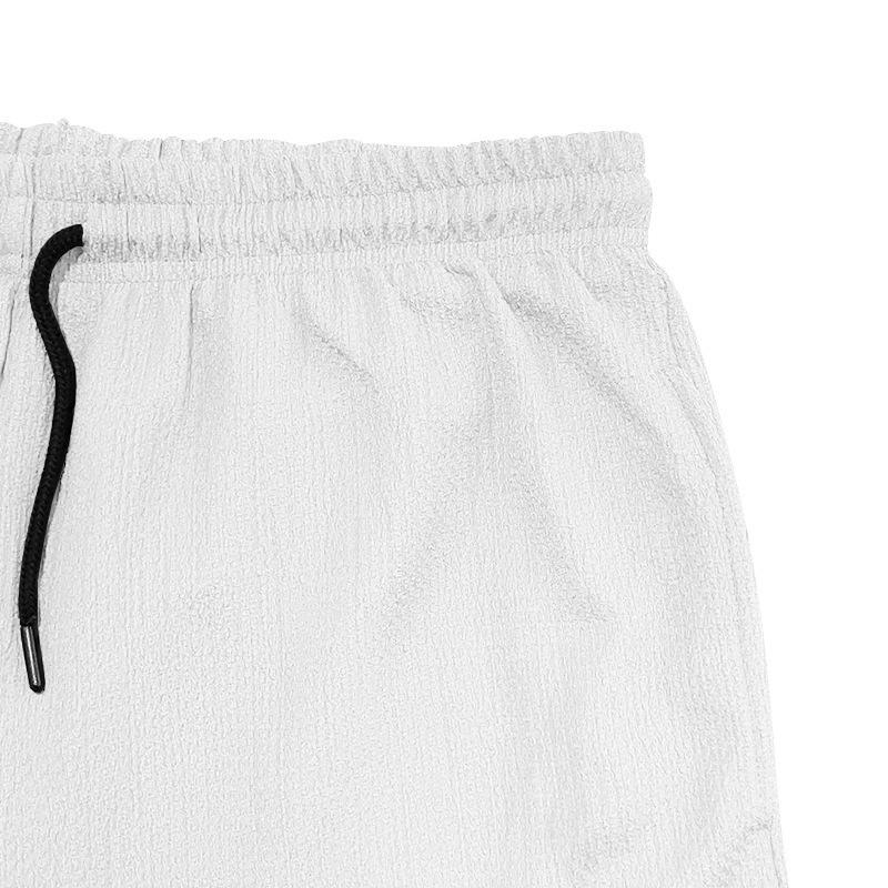Summer Men's Casual Sweatpants Quick Dry Lined Double Woven Shorts Two Pairs