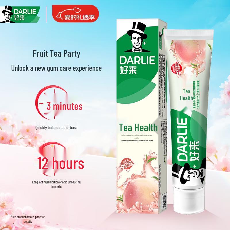 Darlie Tea Fresh White Peach Toothpaste