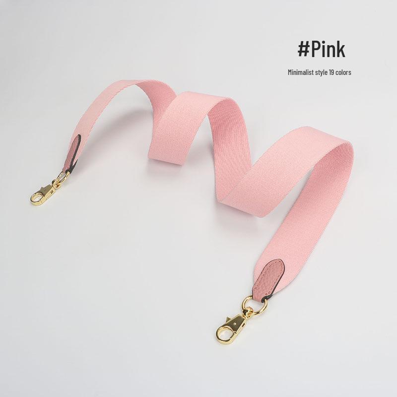 Evelyne Bucket Bag with Genuine Leather and Cotton Canvas Shoulder Strap