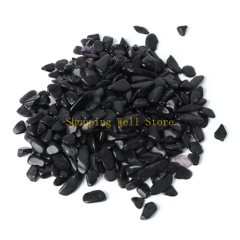KX4B Aquarium Gravels Rock Natural Polished Decorative Stone Small Pebbles for Aquarium Fish Tanks Landscape Accessory
