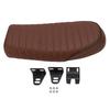 Motorcycle Retro Hump Seat Cushion Comfortable Strong Support Motorcycle Cafe Racer Seat Replacement Universal