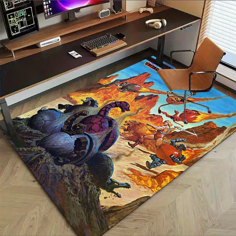 Masters Universe Adventure Carpet For Playroom Bedroom Living Room Sofa Home Decorkids Game Area Rug Nonslip Floor Mat