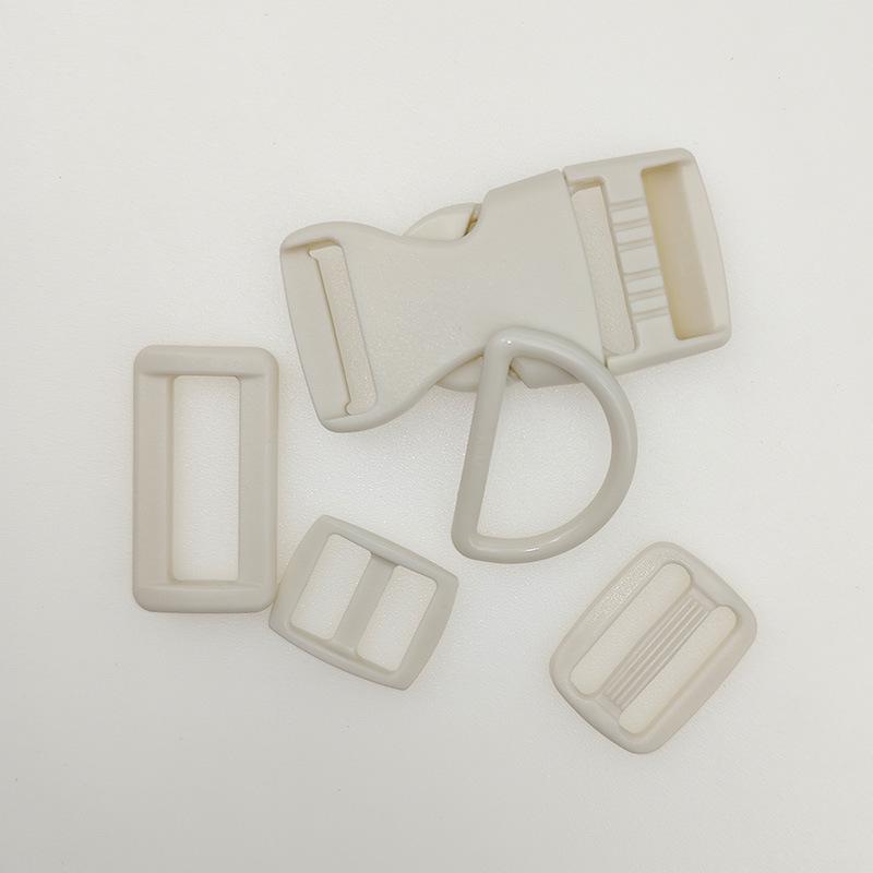25mm Colored Plastic Buckle for Backpack, Luggage, and Webbing - Unisex Safety Connector