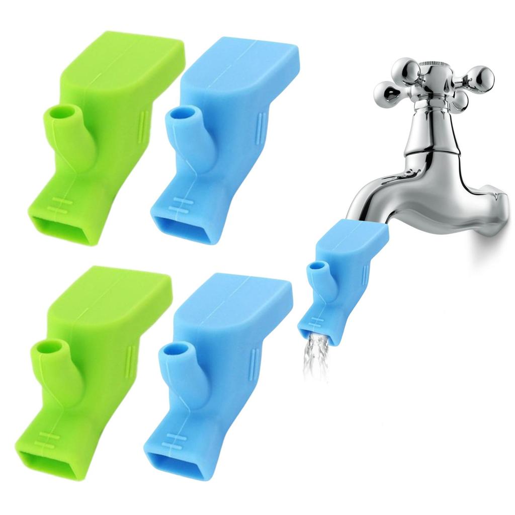 Buy Silicone Faucet Water Tap 2pcs Portable Baby Faucet Extender