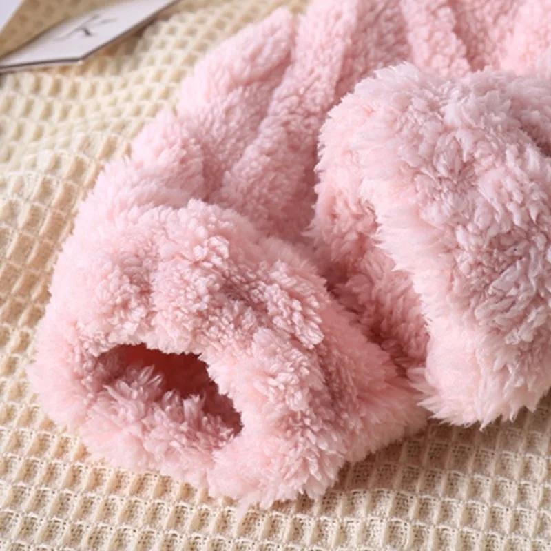 Dětské plyšové zateplené soupravy flanelové měkké dívčí oblečení podzim zima pulovr teplé noční prádlo kreslený králíček dětské pyžamo