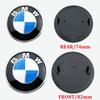 BEKV7 82mm 74mm Car Logo Front Hood Rear Trunk Emblem For BMW M Emblem E46 E36 E34 F10 E90 F30 E60 F30 E53 E30 E92 E87 X1 X3 X5 M3