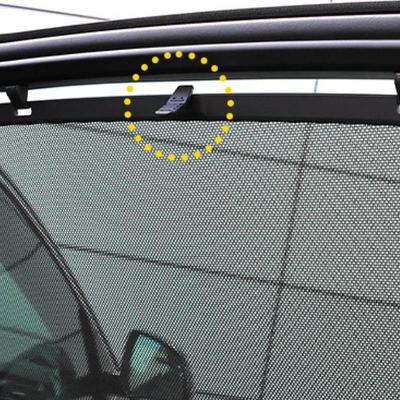 Galinio šešėlio užuolaidos rankena, sagtis, kabliukas, tvirtas tvirtinimo spaustukas, transporto priemonės pakaitalas nuo saulės