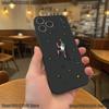 Rock Climbing Wall Phone Case For iPhone 17,16,15,14,13,12,11,Pro,XS,Max,XR,Plus,E,SE4,Mini Black Soft Cover