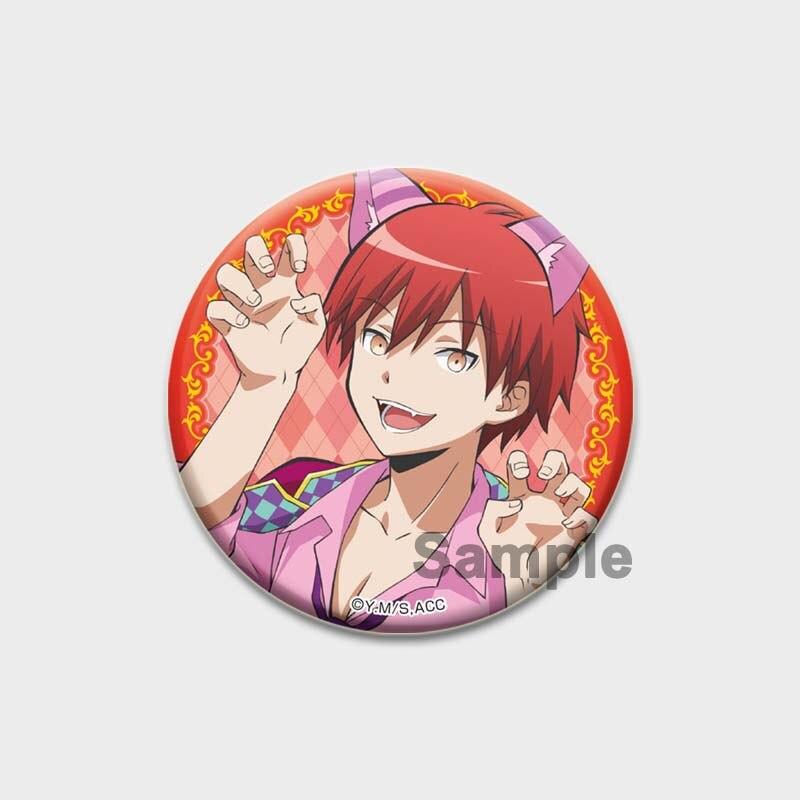 58MM 58mm Ručně vyráběné brož Pin Anime Atentát Učebna Brože Kreslený Cosplay Odznaky Batoh Dekorace klobouku Odznaky do klopy Dárky