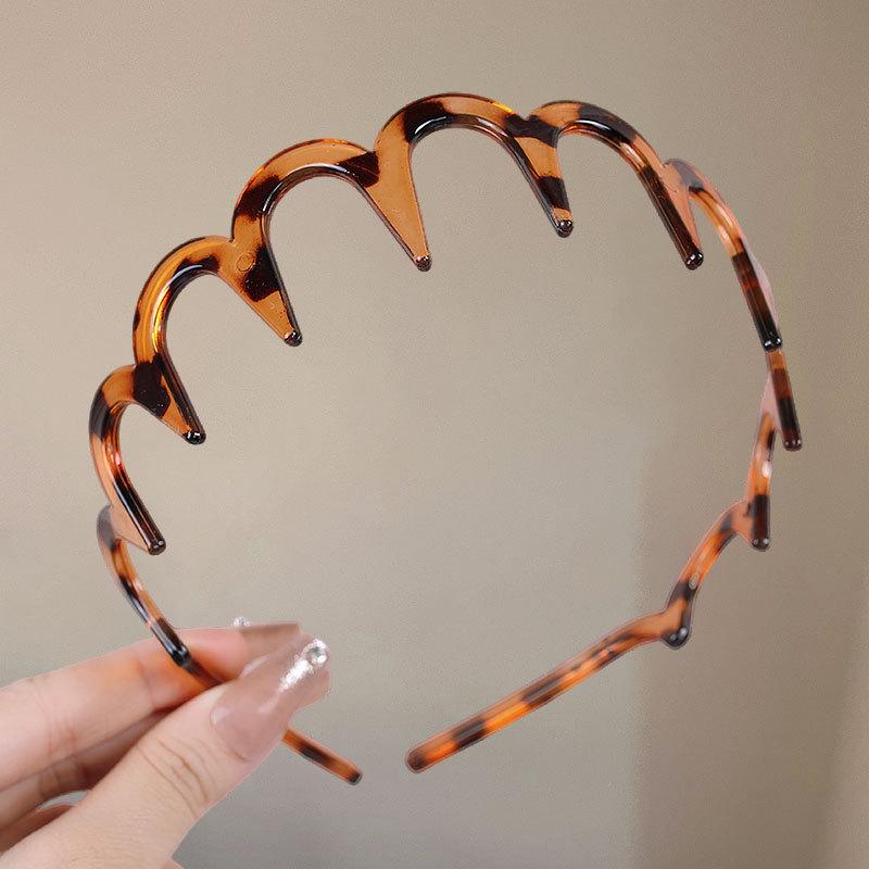 Damen Anti-Rutsch Mode Stirnband mit Zähnen für vielseitige Verwendung